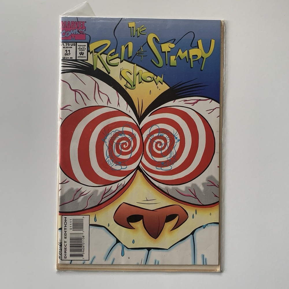 The Ren and Stimpy Show Lot of 6 Marvel Comics #8 #10 #11 #12 #13 #15 Vintage - Picture 5 of 9